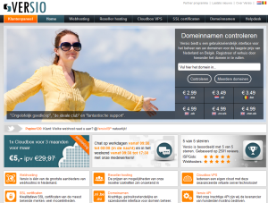 versio homepage