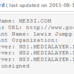 messi.com whois